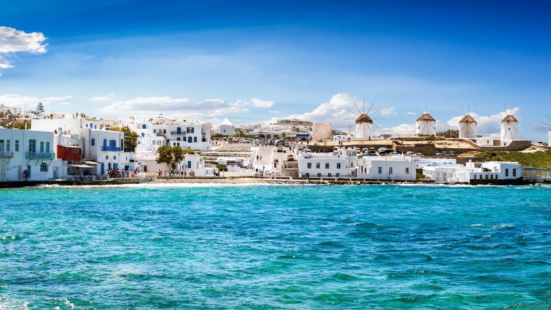 Destinations Croisières Île de Mykonos